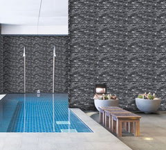 Digital Elevation Tiles Code Tanger Grafito (300x6000 mm) High Depth
