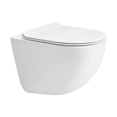 Cera Carnival Rimless Wall hung EWC with Duroplast slim seat cover