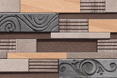 Digital Elevation Tiles Code Desert Choco (300x450 mm) High Depth