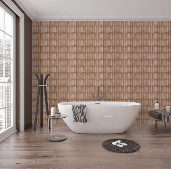 Digital Subway Tiles Code Cuba Brown (300x600 mm)