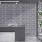 Digital Subway Tiles Code Cuba Grey (300x600 mm)