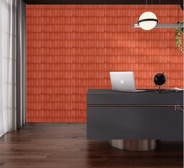 Digital Subway Tiles Code Cuba Red (300x600 mm)