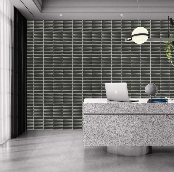Digital Subway Tiles Code Empire Black (300x600 mm)