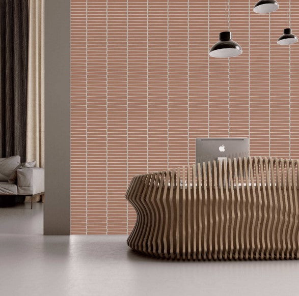 Digital Subway Tiles Code Empire Red (300x600 mm)