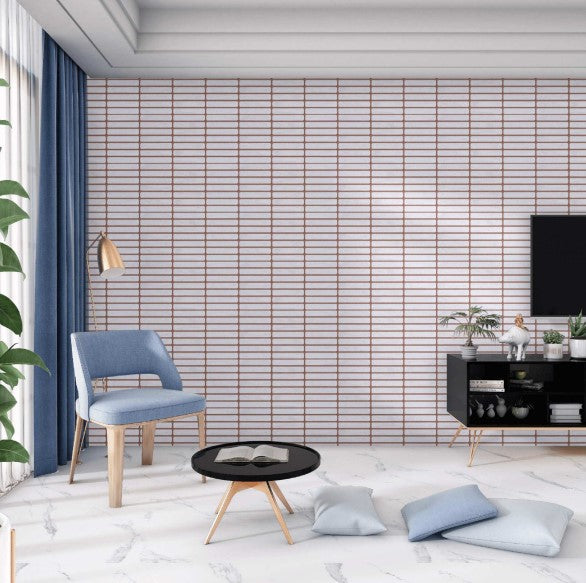 Digital Subway Tiles Code Gama White (300x600 mm)