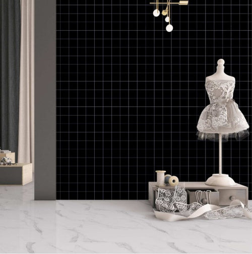 Digital Ceramic Tiles Code Matt Black (300x600 mm)