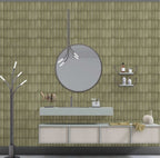 Digital Subway Tiles Code Luna Green (300x600 mm)