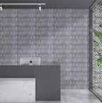 Digital Subway Tiles Code Luna Grey (300x600 mm)