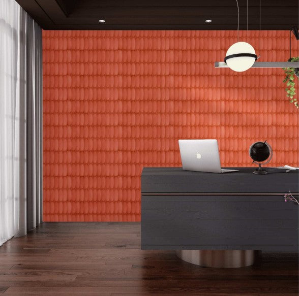 Digital Subway Tiles Code Luna Red (300x600 mm)