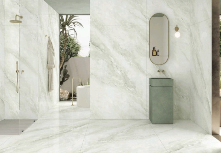Digital Vitrified Tiles Code Iceberg Green (1200x1800 mm) Glossy Endless 15MM
