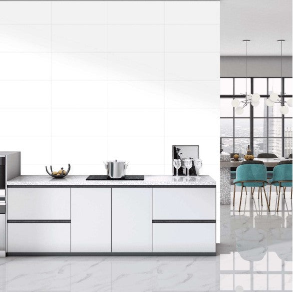Digital Ceramic Tiles Code Matt White (300x600 mm)