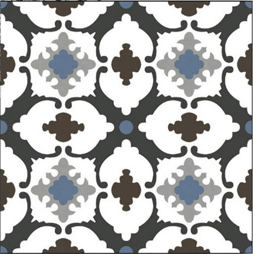 Digital Moroccan Tiles Code M 10 (300x300mm)