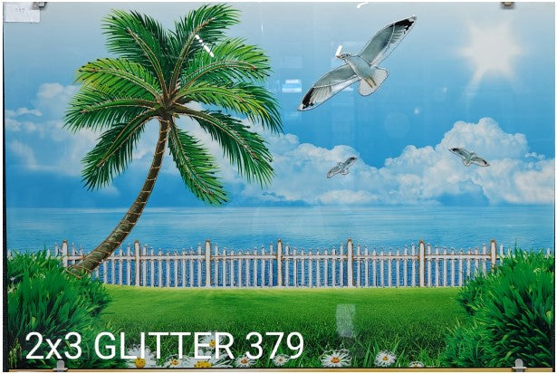 Digital Poster Tiles Code Glitter 379 (2X3 feet)