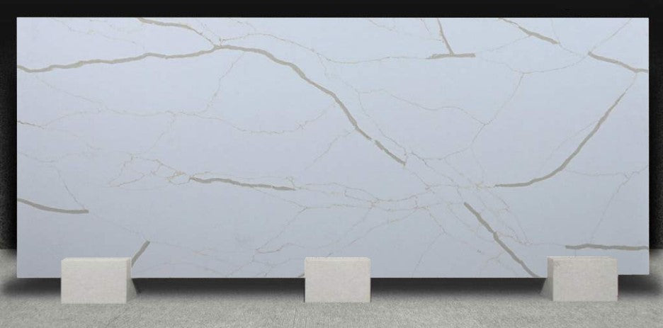 Kitchen Quartz Slab Camrola Code Rapheal Gold