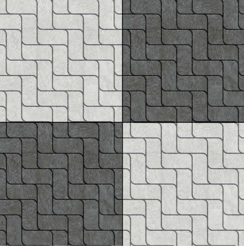 Digital Parking Tiles Code 1112-Dark (500x500mm)