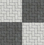 Digital Parking Tiles Code 1112-Dark (500x500mm)