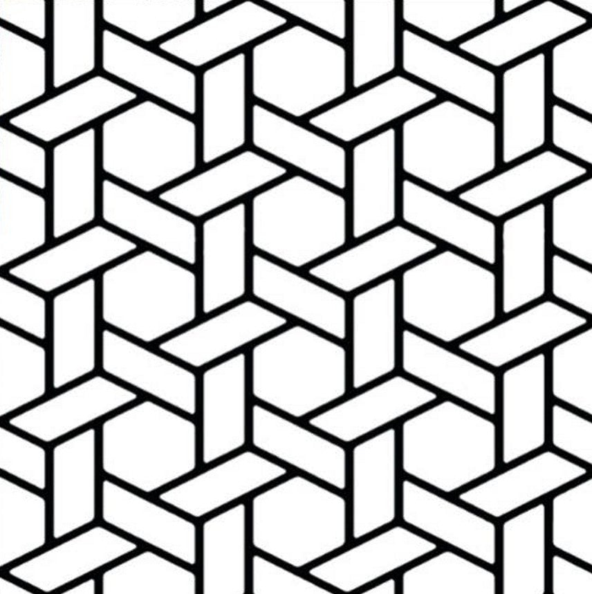 Digital Moroccan Tiles Code M 112  (300x300mm)