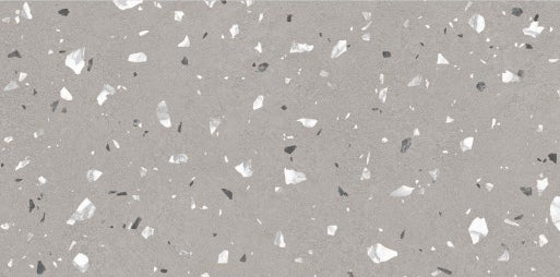 Digital Vitrified Tiles Code 12054 (600x1200 mm) Terrazo Carving