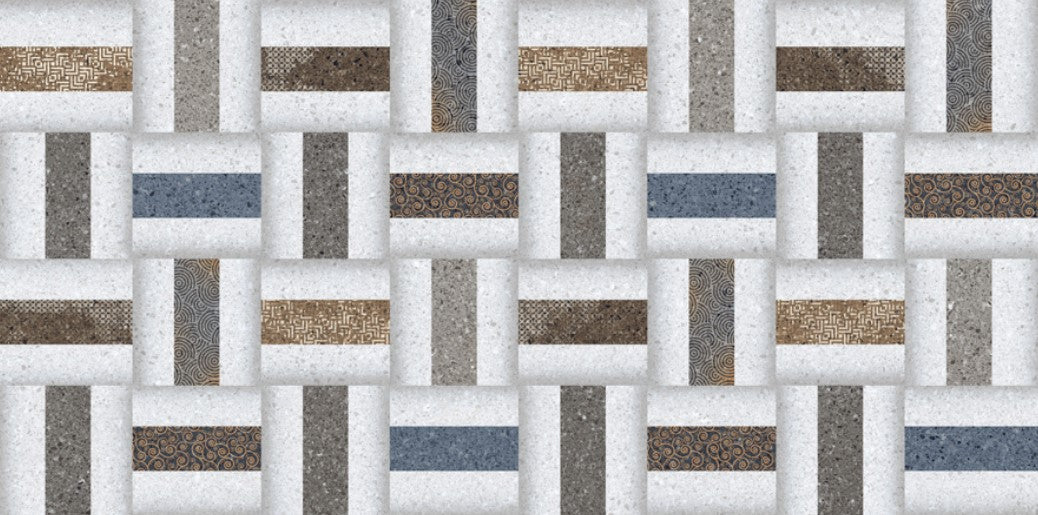 Digital Vitrified Tiles Code 123-Decor (600x1200 mm) Glossy