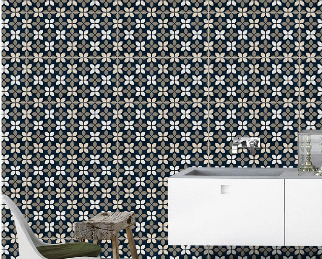 Digital Moroccan Tiles Code M 125 (300x300mm)