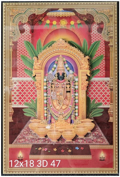 Digital Poster Tiles Embosed Code 3D 47 (1X1.5 feet)