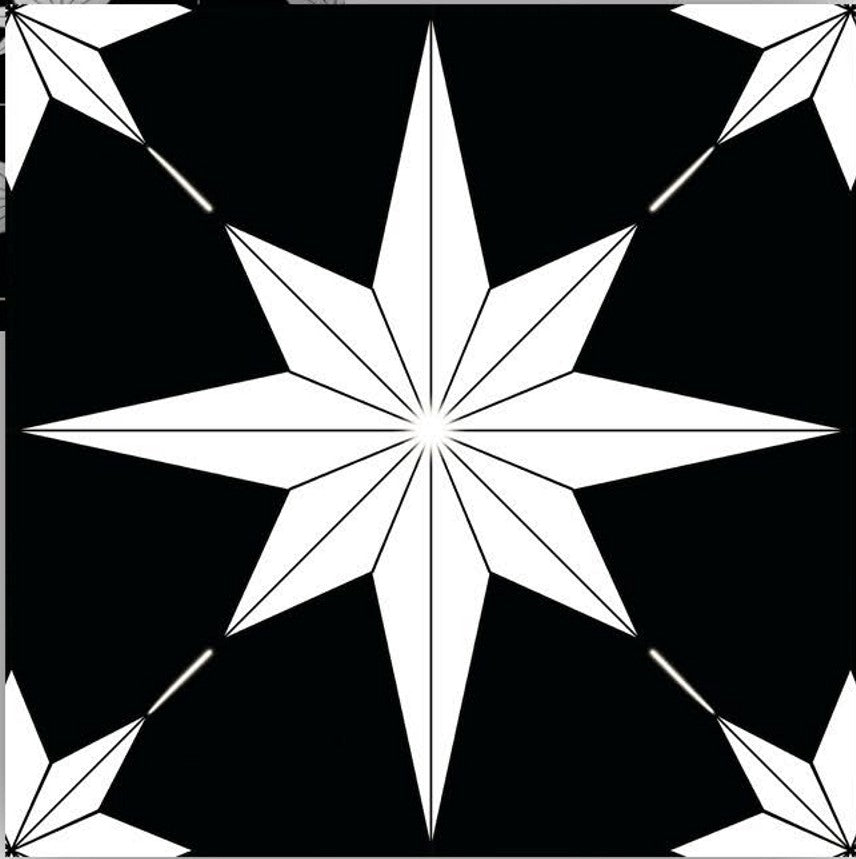 Digital Moroccan Tiles Code M 159 (300x300mm)