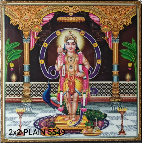 Digital Poster Tiles Code Plain 5549 (2X2 feet)