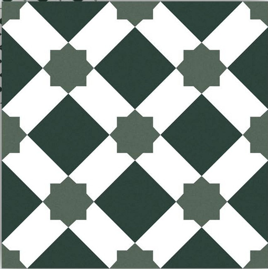 Digital Moroccan Tiles Code M 160 (300x300mm)