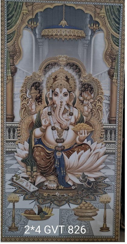 Digital Poster Tiles Code Plain 826 ( 2x4 feet)