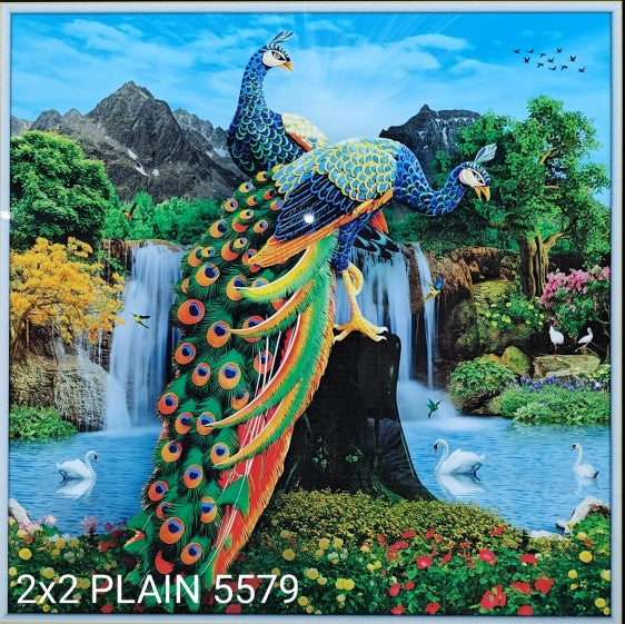 Digital Poster Tiles Code Plain 5579 (2X2 feet)