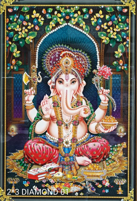 Digital Poster Tiles Code Diamond 01 (2X3 feet)