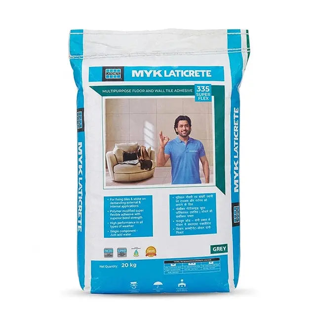MYK Laticrete 335 Tile Adhesive – Grey – 20 Kg Bag