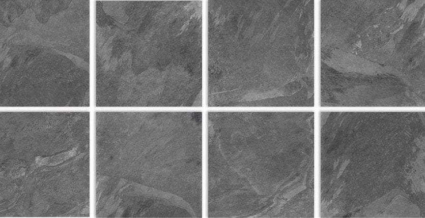 Digital Parking Tiles Code 201 Nero (600X600 mm) 12mm