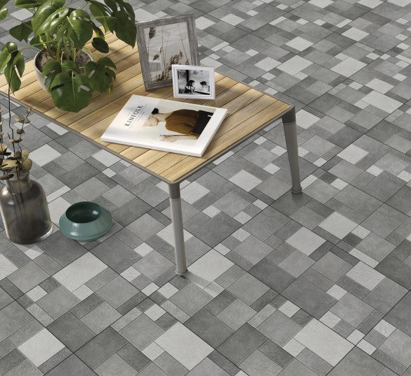 Digital Parking Tiles Code 24001 (600X600 mm) 12mm