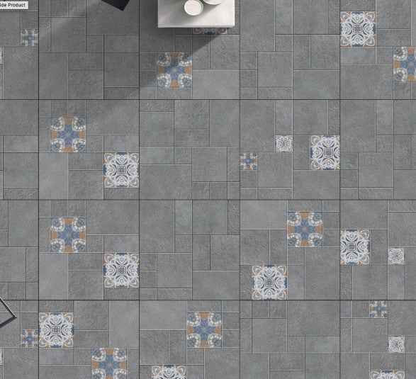 Digital Parking Tiles Code 24002 (600X600 mm) 12mm