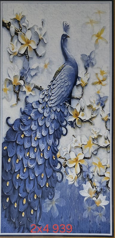 Digital Poster Tiles Code Plain 939 ( 2x4 feet)