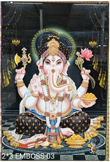 Digital Poster Tiles Code Embosed 03 (2X3 feet)