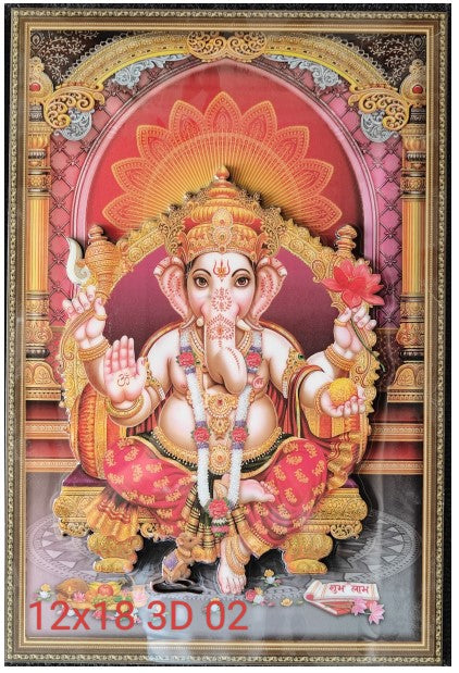 Digital Poster Tiles Embosed Code 3D 02 (1X1.5 feet)