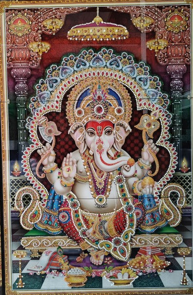 Digital Poster Tiles Code Ganesh Daimond (4x6 feet)