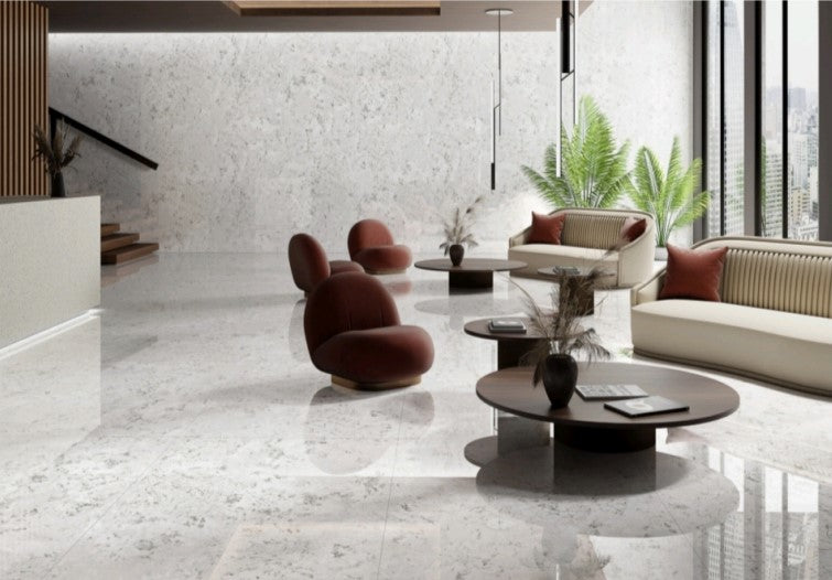 Digital Vitrified Tiles Code Alaska (1200x1800 mm) Glossy Endless 15MM