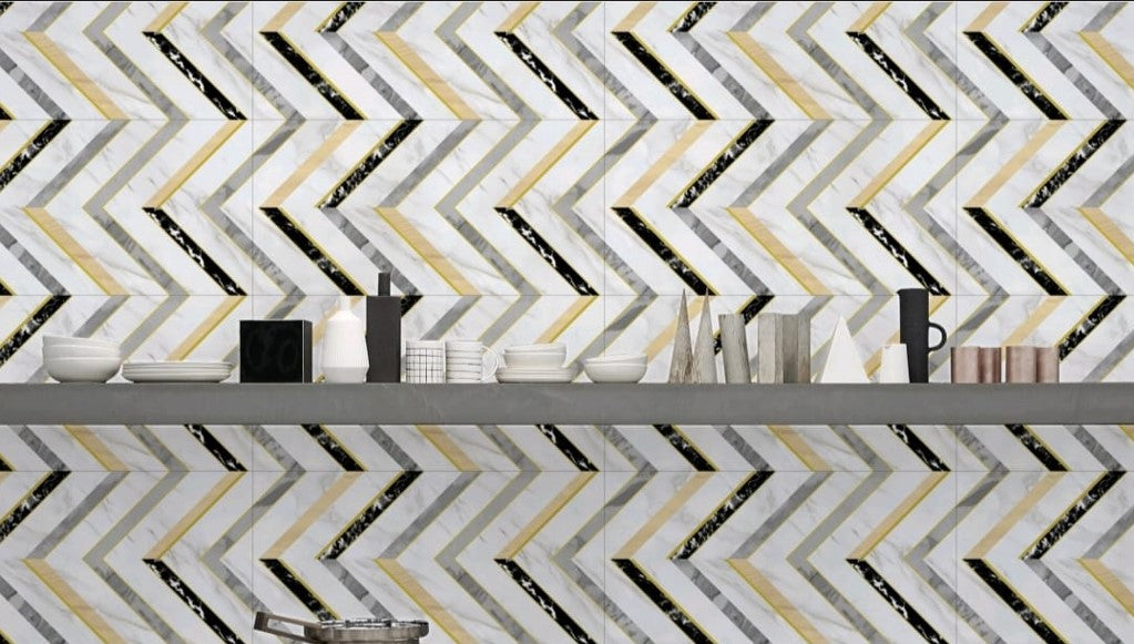 Digital 3rd Fire Tiles Code 3017 Decor(300x600mm)