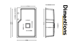Kitchen Quartz Sink Size 20X30 Inch