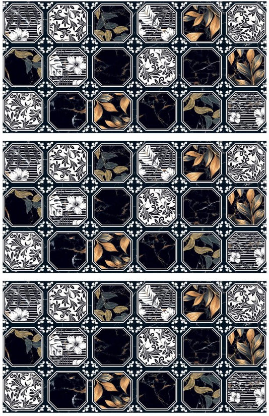 Digital Vitrified Tiles Code 311 (600x1200 mm) Glossy Carving