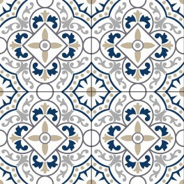 Digital Moroccan Tiles Code 31101 (300x300mm)