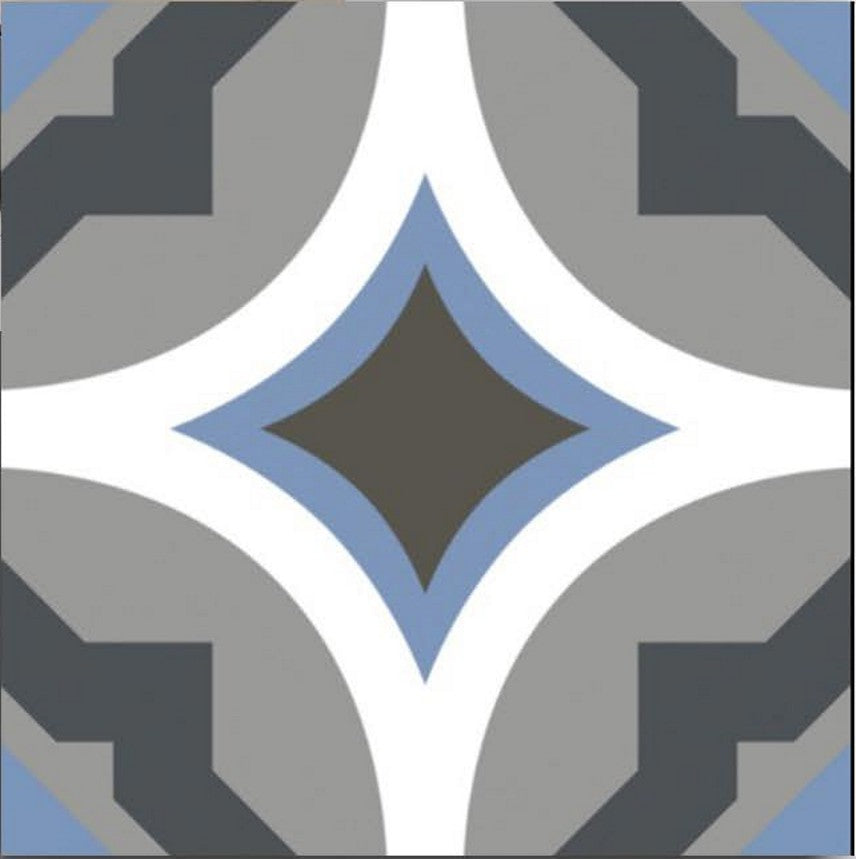 Digital Moroccan Tiles Code M 33 (300x300mm)