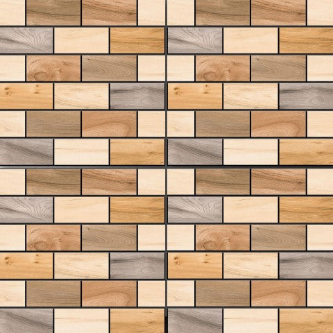 Digital Wooden Tiles Code P334 (600x600 mm) Matt