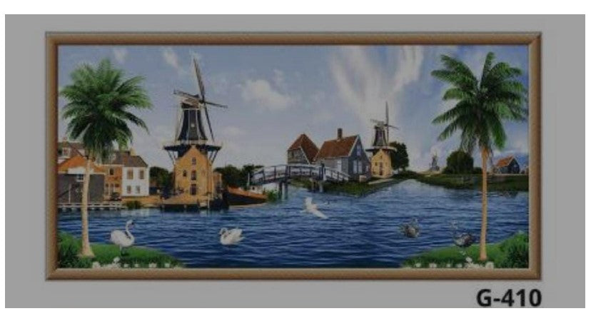 Digital Poster Tiles Code Plain G-410 ( 2x4 feet)