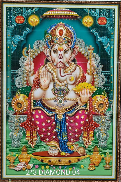 Digital Poster Tiles Code Diamond 04 (2X3 feet)