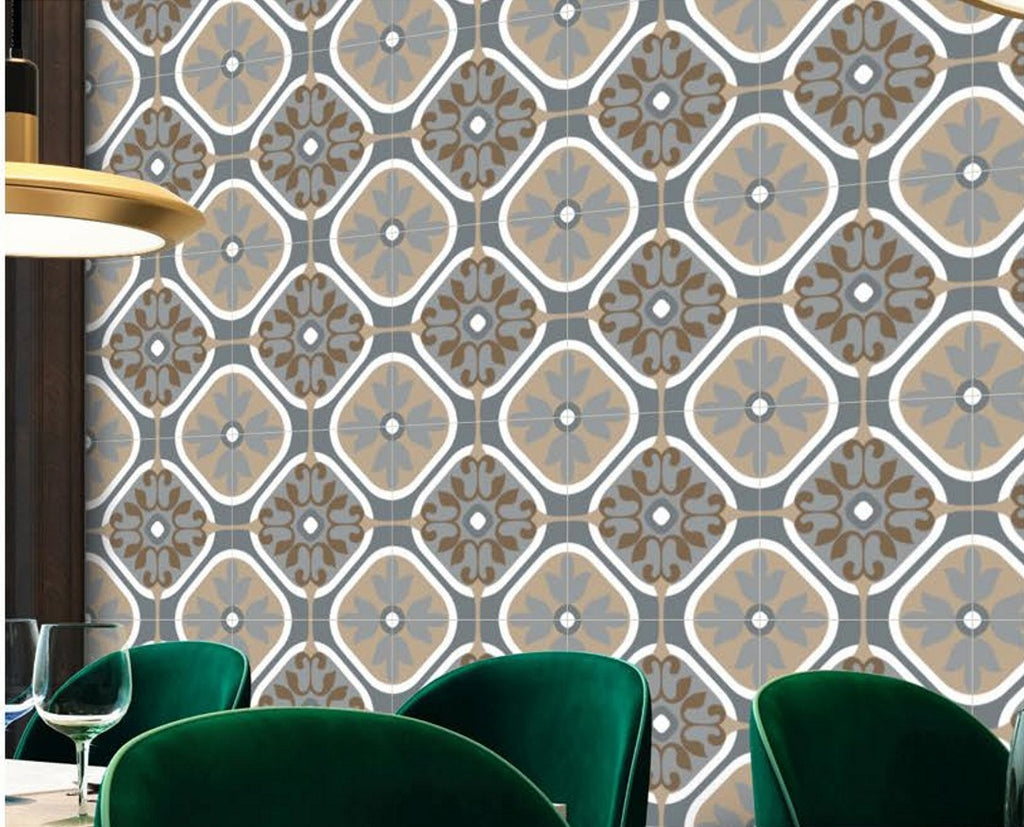 Digital Moroccan Tiles Code M 40 (300x300mm)