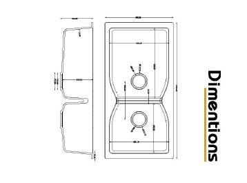 Neervana Quartz Sink Size 20X40 Inch